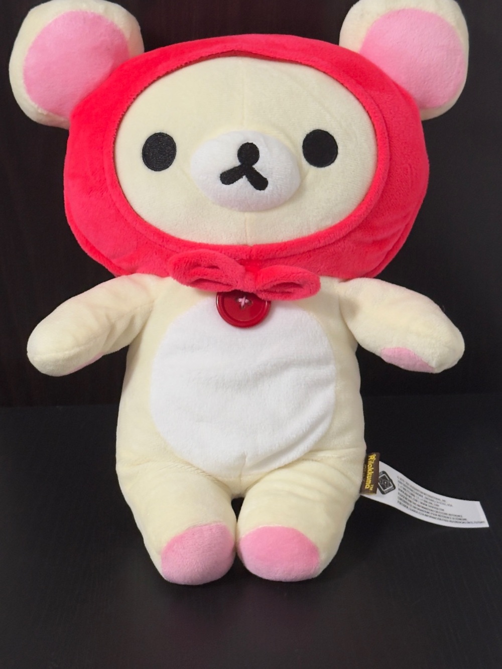 Korilakkuma Strawberry Picking Plush (San-X Original)